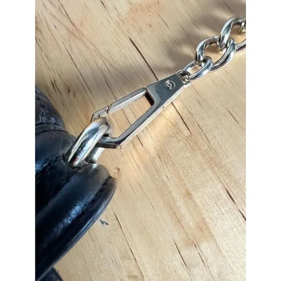 Rebecca Minkoff quilted Love Crossbody Bag in Black - Picture 9 of 12